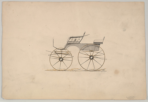 Design for 4 seat Phaeton, no top (unnumbered)