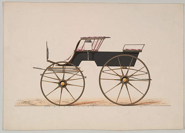 Design for 4 seat Phaeton, no top (unnumbered)
