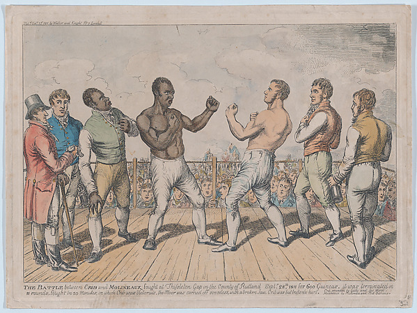 The Battle Between Cribb and Molineaux, September 28, 1811