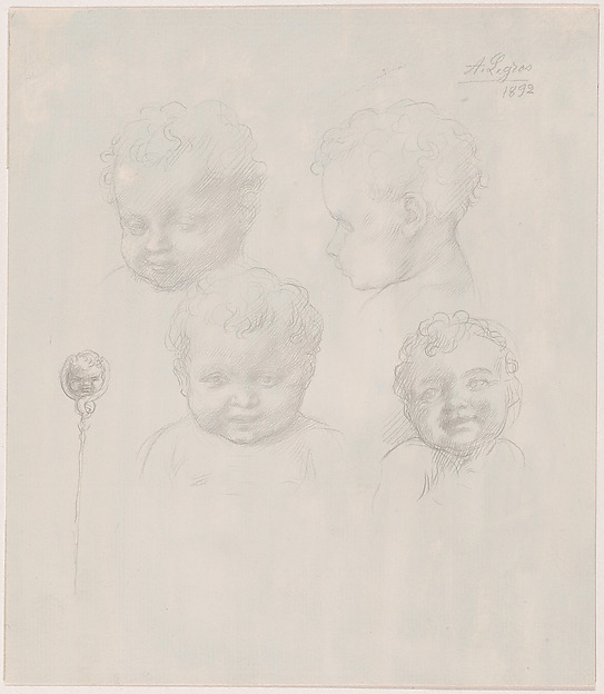Sketch for Children's Heads