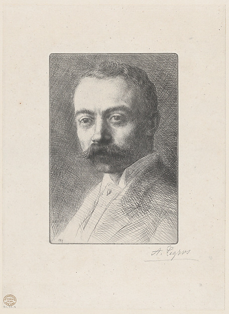 Portrait Head of Edward D. Adams