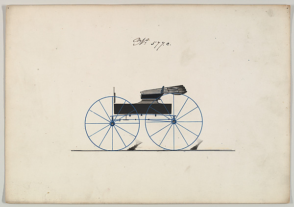 Design for Wagon, no. 577c by Brewster & Co., The Metropolitan Museum of Art