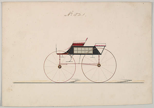 Design for Wagon, no. 821
