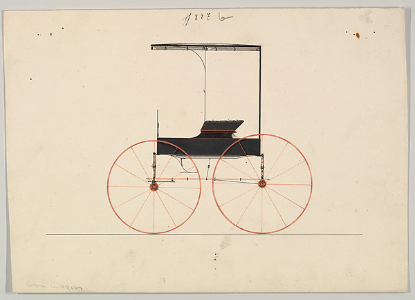 Design for Wagon, no. 887b