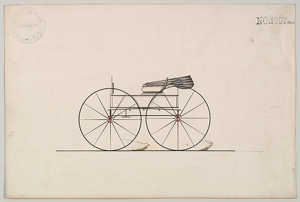 Design for Wagon, no. 1097a