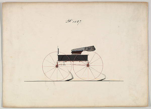 Design for Wagon, no. 1097