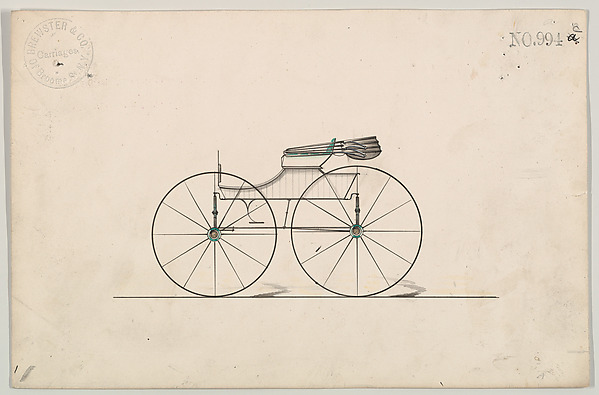 Design for Wagon, no. 994c