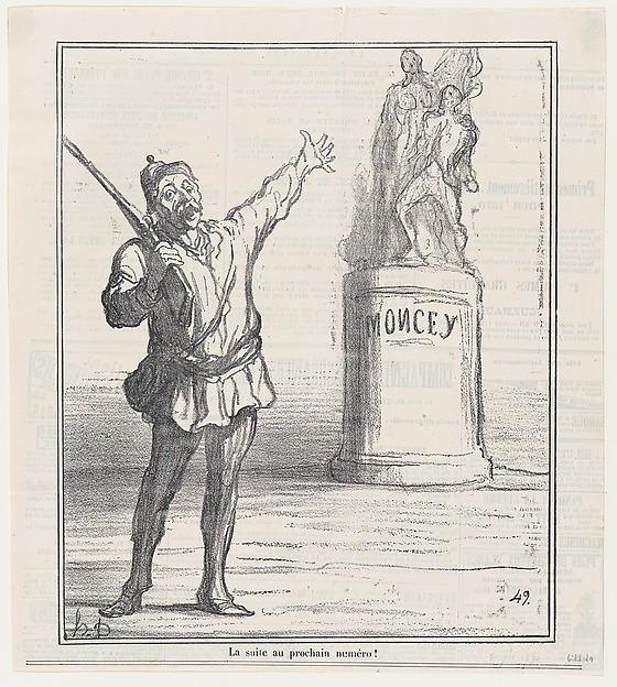 To be followed in the next edition!, from 'News of the day,' published in Le Charivari, September 7, 1870