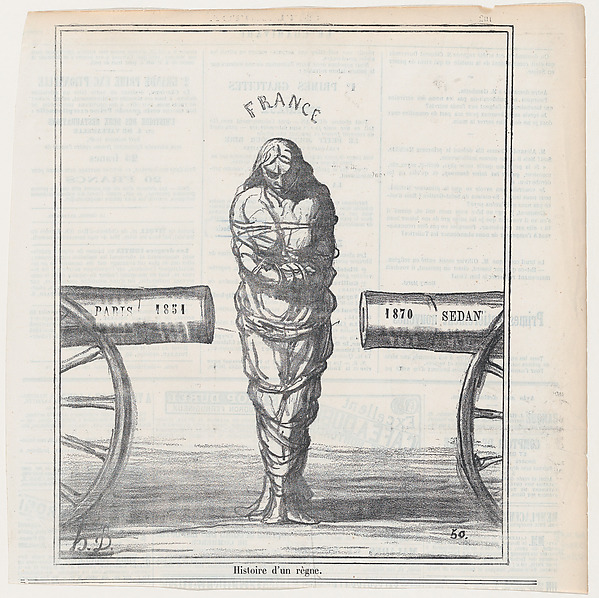 History of a reign, from 'News of the day,' published in Le Charivari, September 12, 1870
