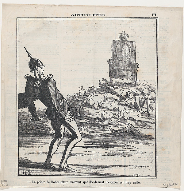 Intérieur d'un magasin de St. Pétersbourg..., from Actualités, published in Le Charivari, December 23, 1854