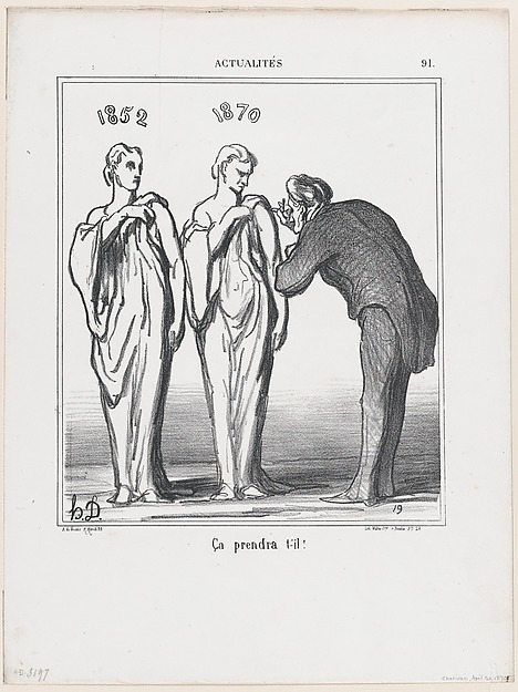That will do the job!, from 'News of the day,' published in "Le Charivari"