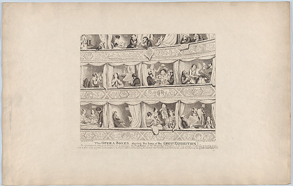 The Opera Boxes During the Time of the Great Exhibition?