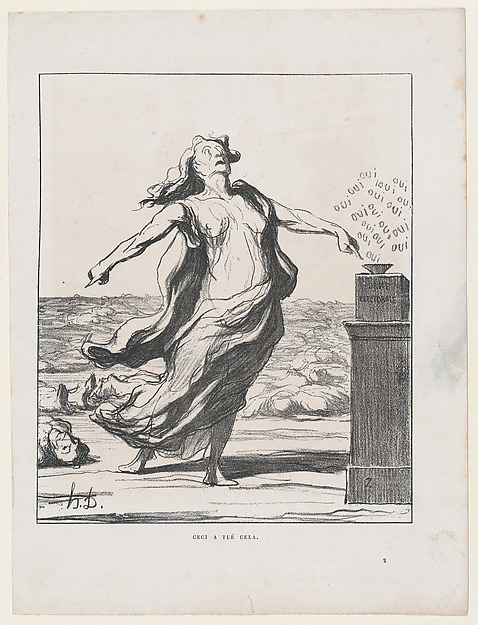 These are responsible for those, from 'News of the day,' published in Le Charivari, February 9, 1871