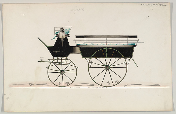Design for Wagonette, no. 1113