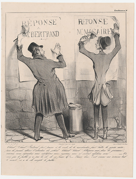 Plate 38: Hot stuff! Hot stuff!, from 'Caricaturana,' published in Les Robert Macaires