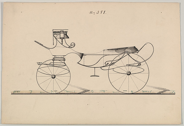 Design for Vis-à-vis, no. 381