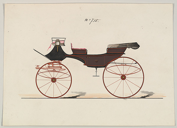 Design for Vis-à-vis, no. 710
