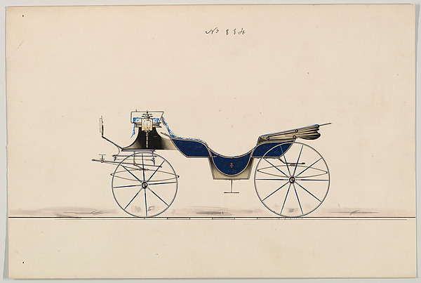 Design for Vis-à-vis, no. 814