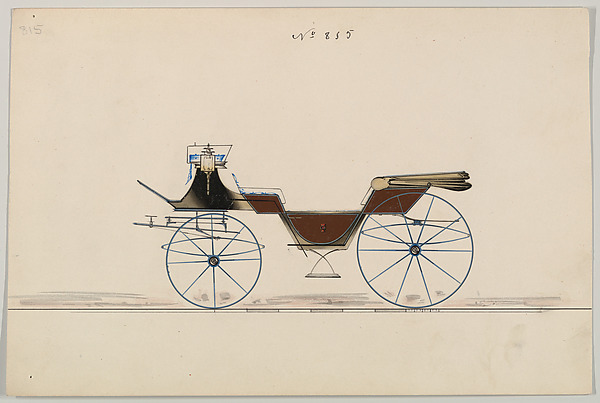 Design for Vis-à-vis, no. 815