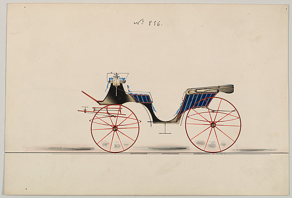 Design for Vis-à-vis, no. 816