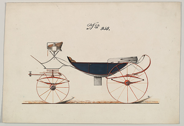 Design for Vis-à-vis/ Caleche, no. 950