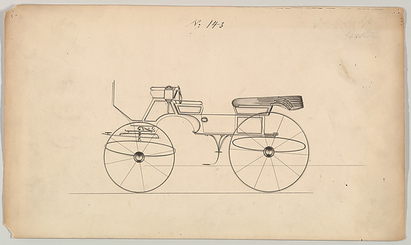 Design for Vis-à-vis, no. 143