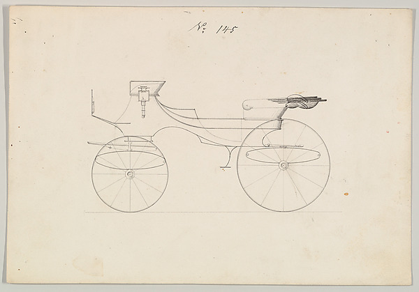 Design for Vis-à-vis, no. 145