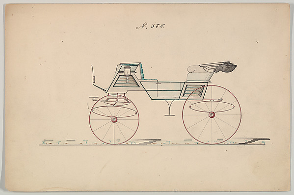 Design for Vis-à-vis, no. 380