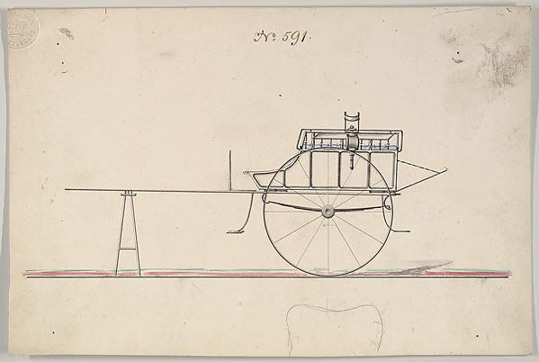 Design for White Chapel Cart, no. 591