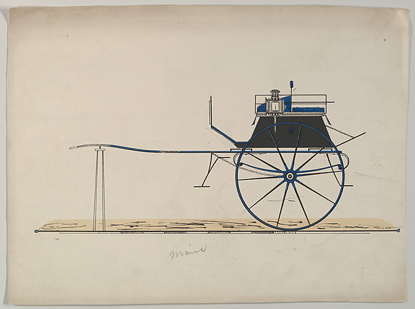 Design for Tandem Cart (unnumbered)