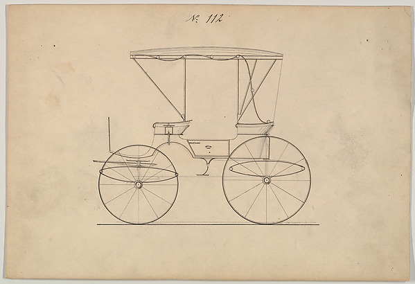 Design for Park Phaeton, no. 112