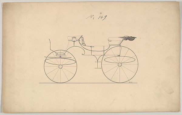 Design for Char-a-banc/Phaeton, no. 149