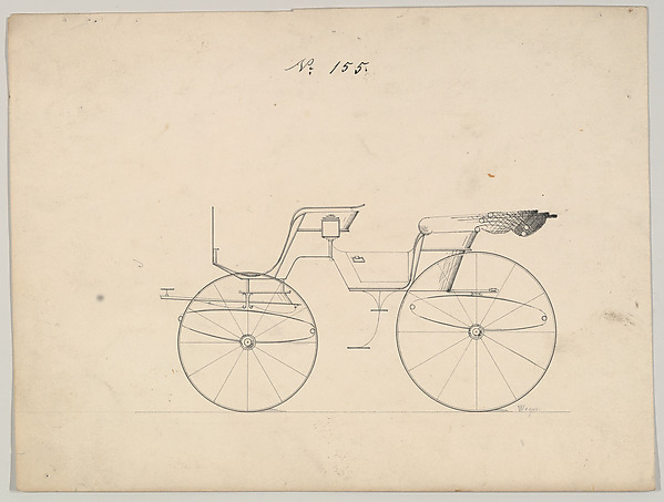 Design for Phaeton, no. 155