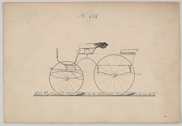 Design for Stanhope Phaeton, no. 156
