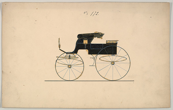 Design for Stanhope Phaeton, no. 172