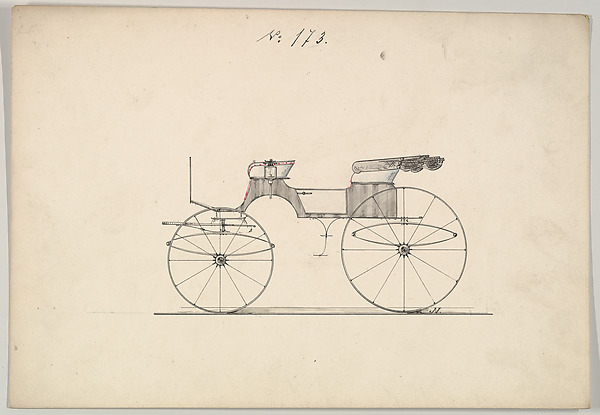Design for Phaeton, no. 173