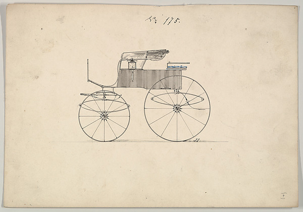 Design for Stanhope Phaeton, no. 175