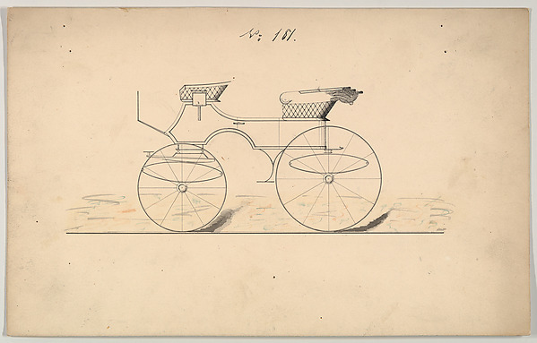 Design for Phaeton, no. 181