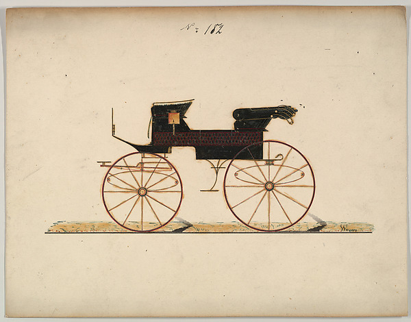 Design for Phaeton, no. 182