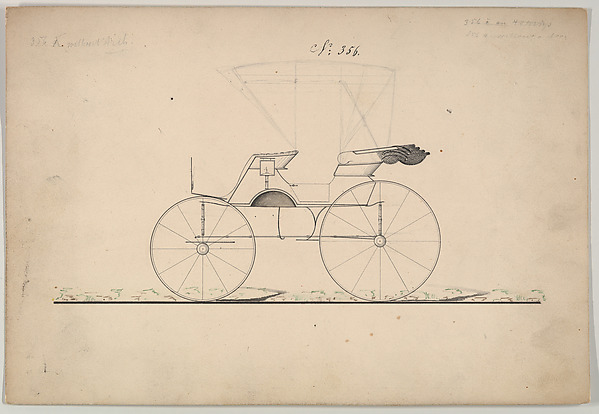 Design for Phaeton, no. 356