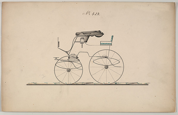 Design for Stanhope Phaeton, no. 424