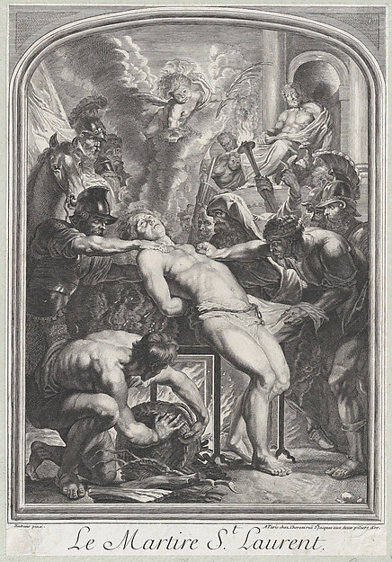 Saint Lawrence at the Stake
