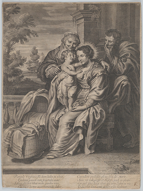 The Virgin and Child with Saint Anne and Joseph