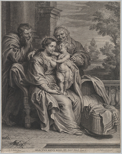 The Holy Family with Saint Anne