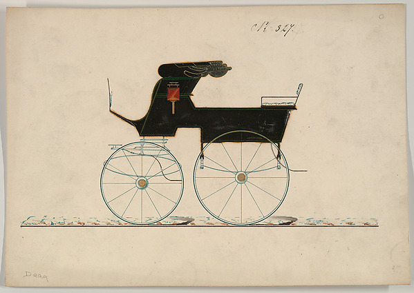 Design for Stanhope Phaeton "Drag," no. 327