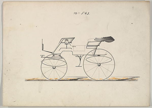 Design for Phaeton, no. 543