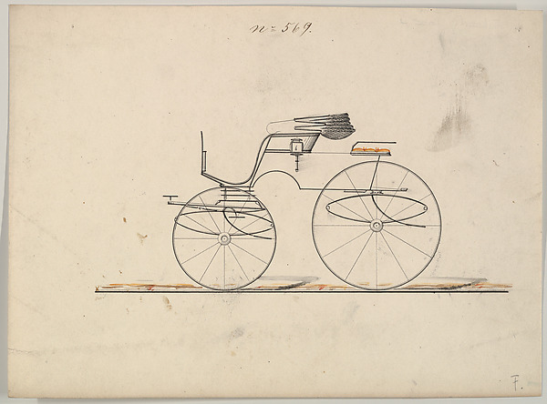 Design for Stanhope Phaeton, no. 569