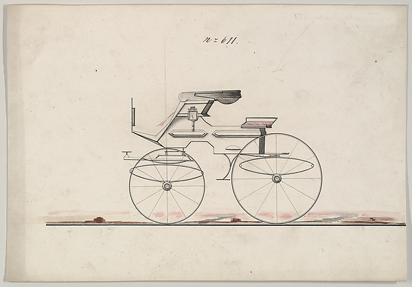Design for "Dog Cart" Phaeton, no. 611