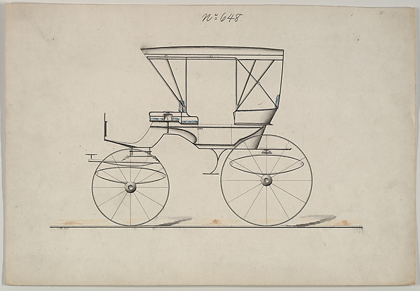 Design for Park Phaeton, no. 648
