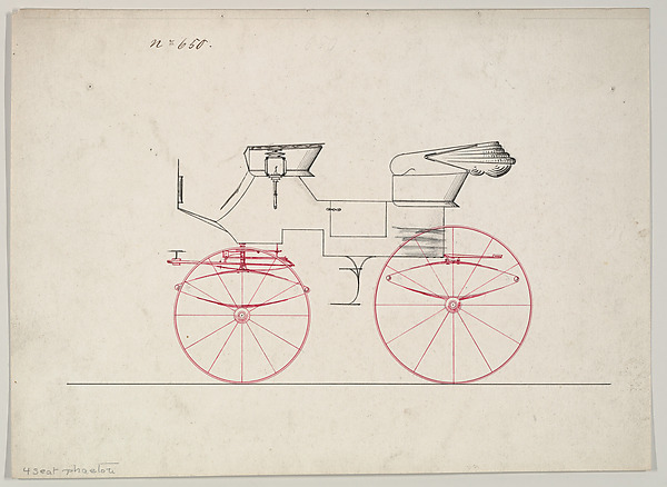 Design for Phaeton, no. 650